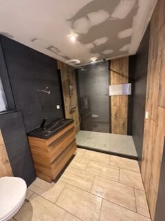 salle de bain rénovée