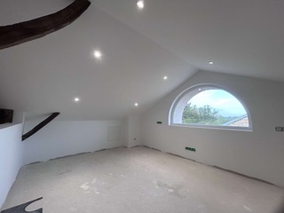 Peinture neuve en intérieur